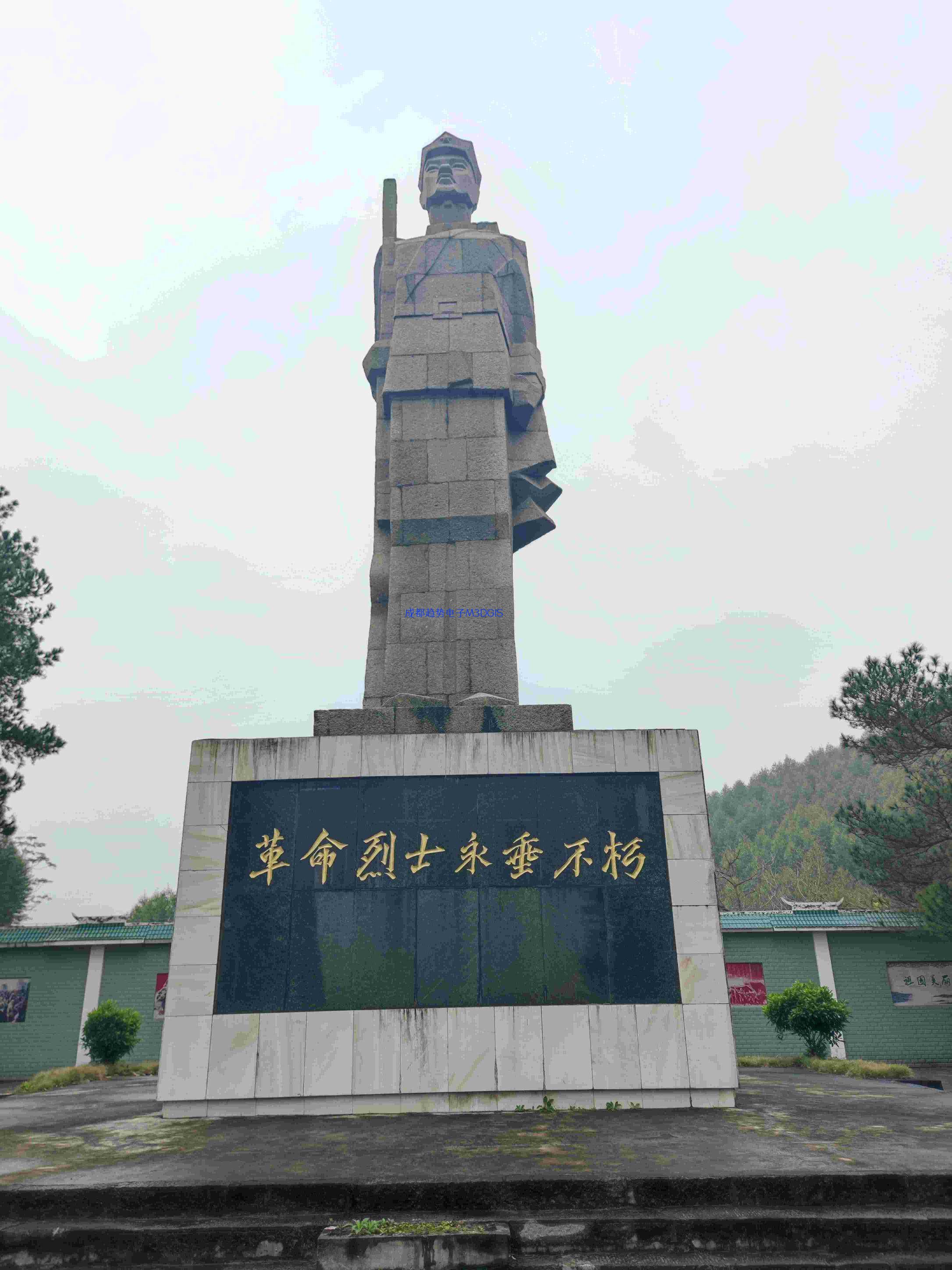 2024年03月15日，广西省南宁市某人武部国产三维电子沙盘交付，瞻仰隆安县革命烈士纪念碑！我司工程师们自发前往的第129个烈士陵园
