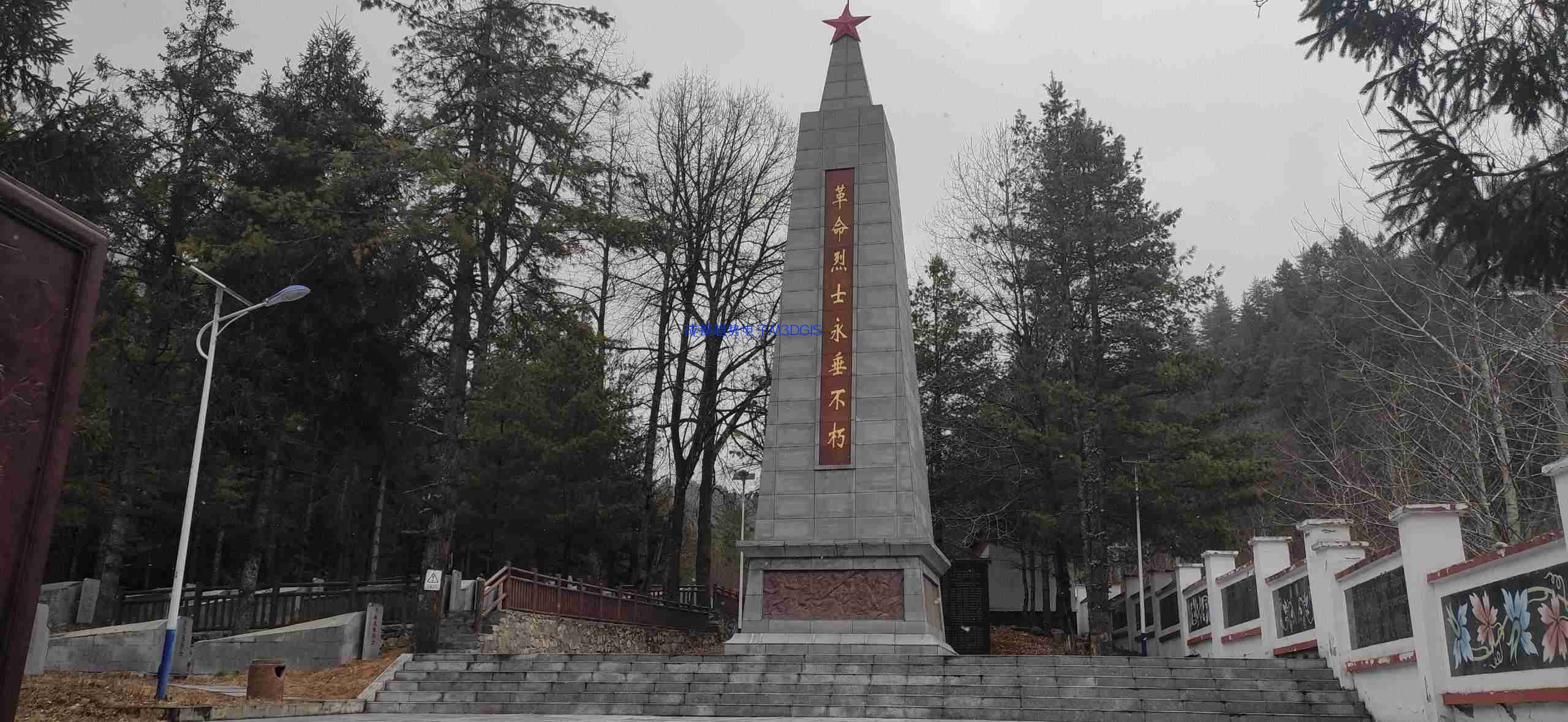 2024年03月08日，西藏日喀则亚东县某部队三维数字沙盘交付，瞻仰亚东县烈士陵园！我司工程师们自发前往的第128个烈士陵园