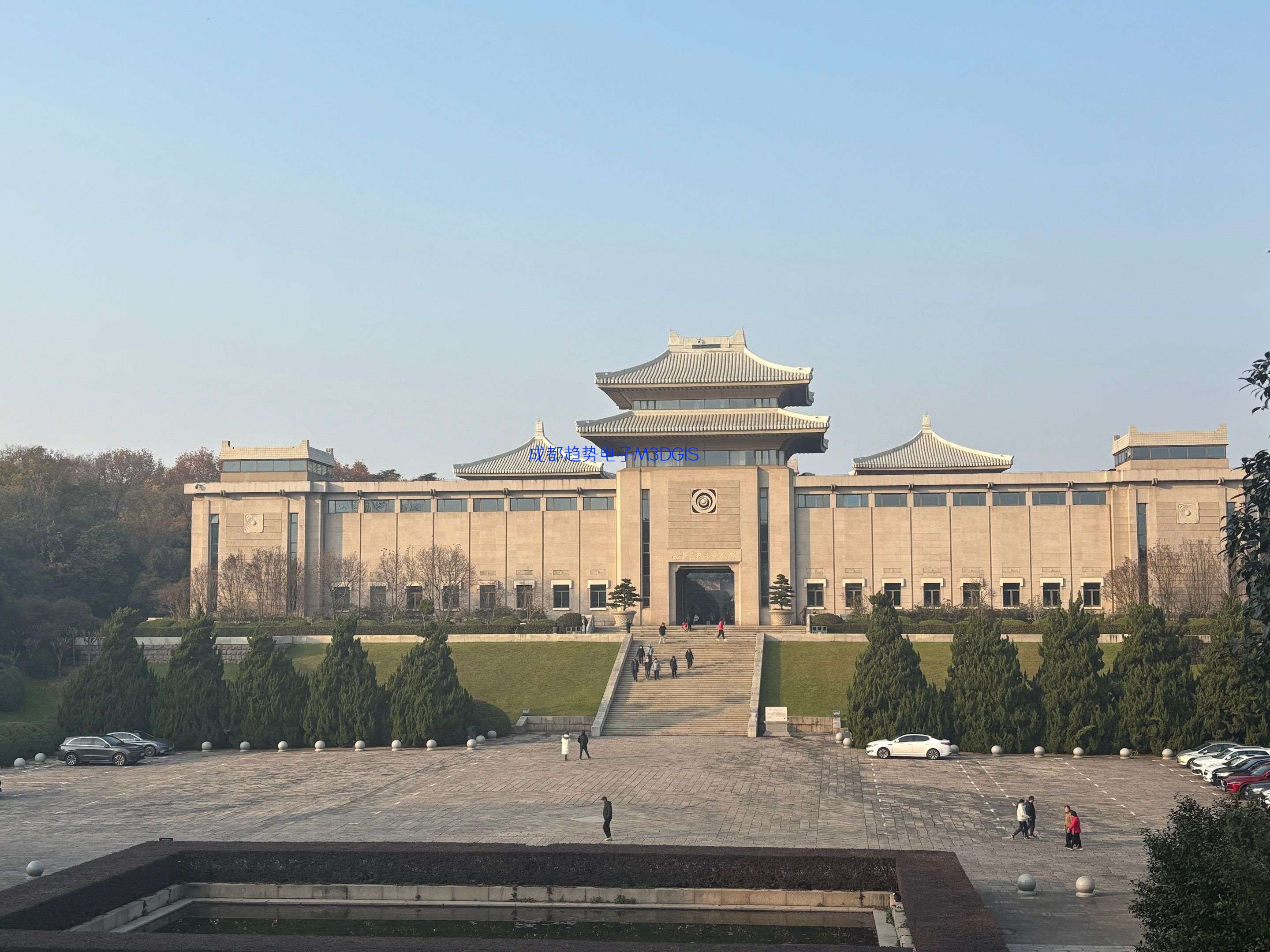 2025年01月16日江苏省南京市某部队国产三维电子沙盘交付，瞻仰雨花台烈士纪念碑！